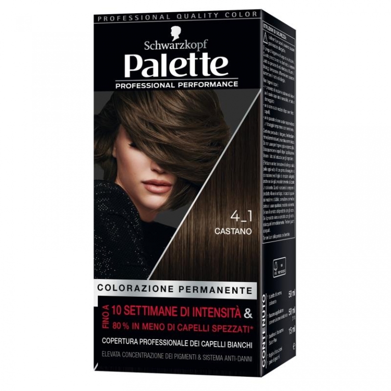 TINTA PALETTE COLORANTE 4-1 CASTANO 